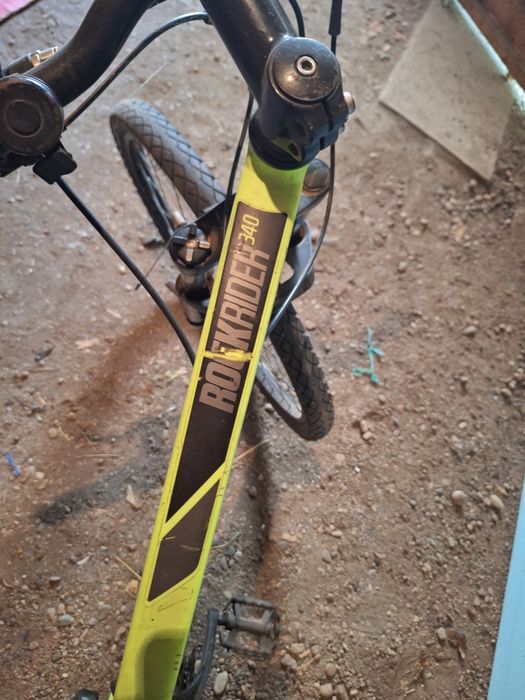 Bicicletă MTB B'Twin Rockrider 340 Decathlon – 26" Verde Neon
