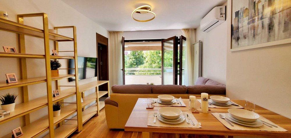 Луксозен Двустаен ап Център-НДК на метри от Витошка