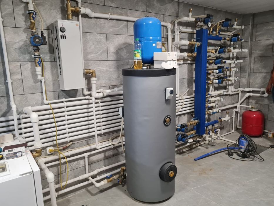 Газовый котел установка