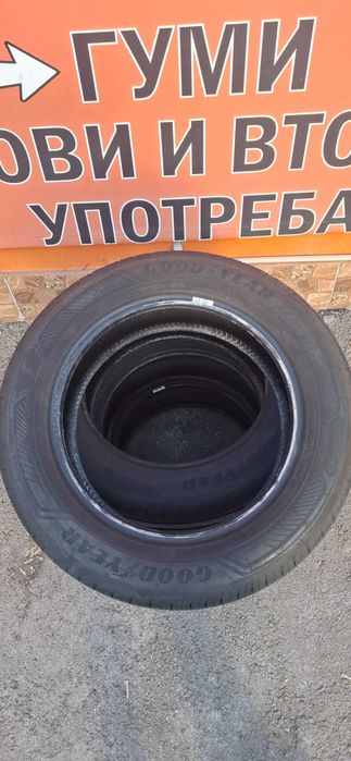 4бр. 215/60/17 Goodyear SUV 7.3mm грайфер, дот 23г. Безплатен монтаж