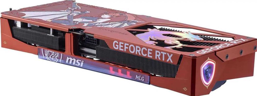 Видеокарта rtx 5070ti MSI MLG Edition