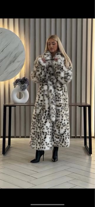 Эко шуба рысь эталон меха