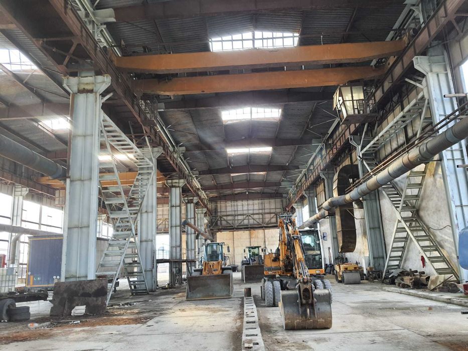 Hale Productie/Depozitare de inchiriat pentru diverse afaceri/activități + Cheu Propriu pe Dunăre | Acces Barje & TIR (preturi de la 1 Euro/mp)