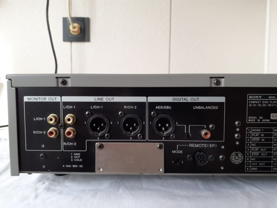 CD player  Sony cdp 2700 custom file