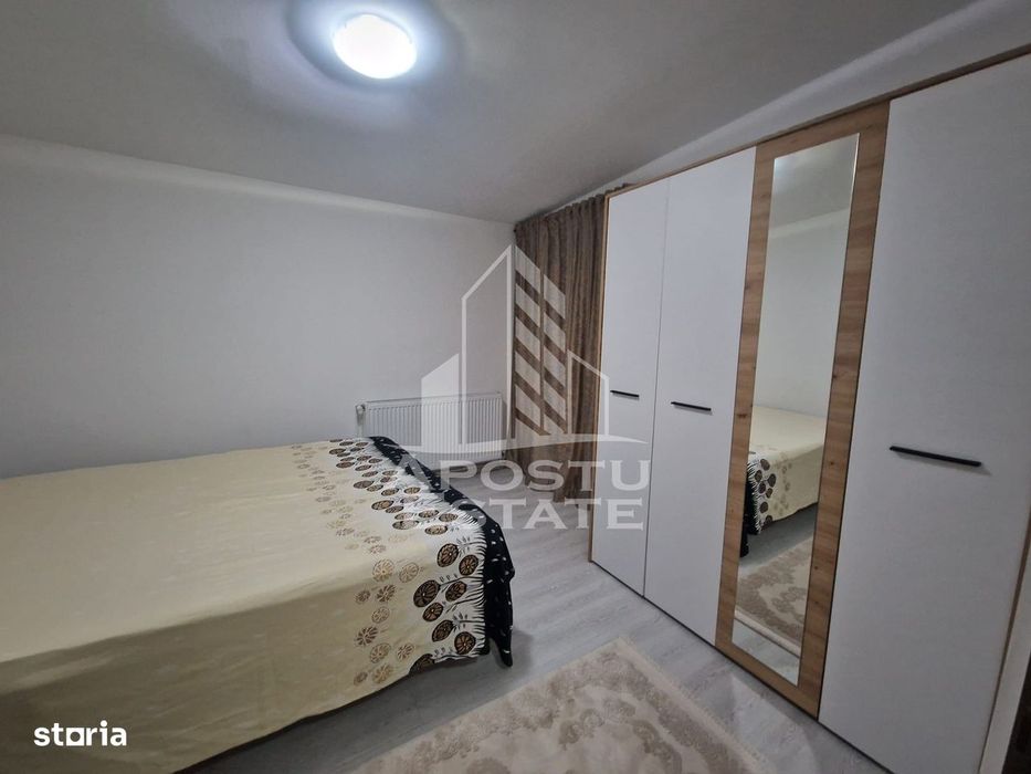 Apartament cu 2 camere, judetul Timis, Giroc, Centrala Proprie