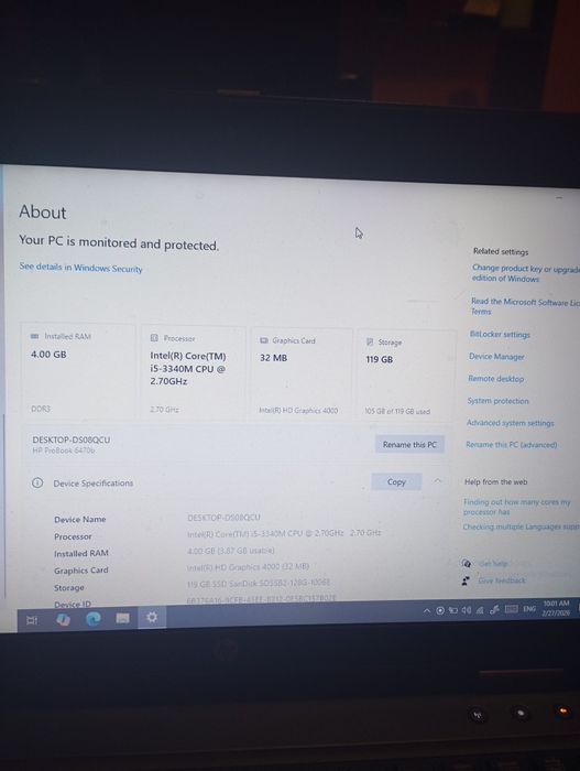 Лаптоп Hp за използване.