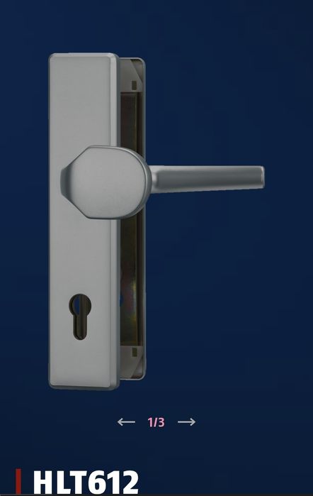 Abus HLT 612 F2 Feronerie usa argintiu nichelat