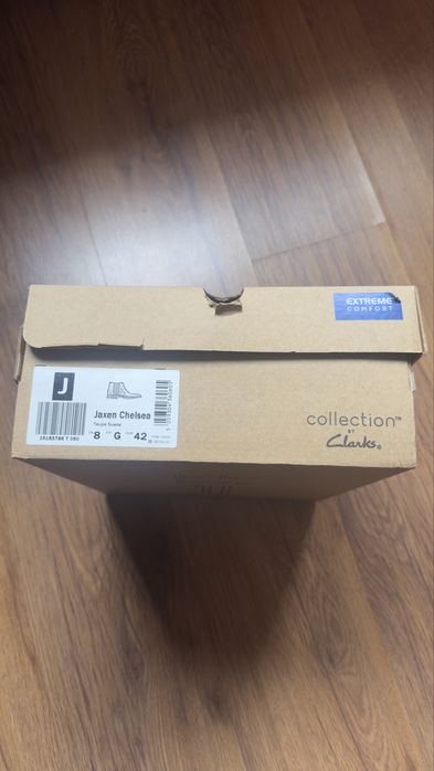 Челси Clarks коричневые