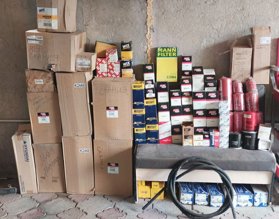 Фильтра Scania, Mercedes, Man.