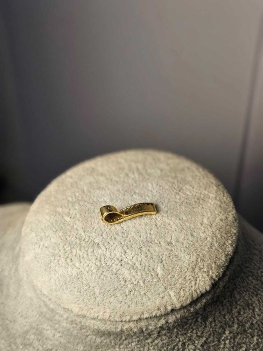 Pandantiv aur galben cu pietre 14K, 1.14 grame