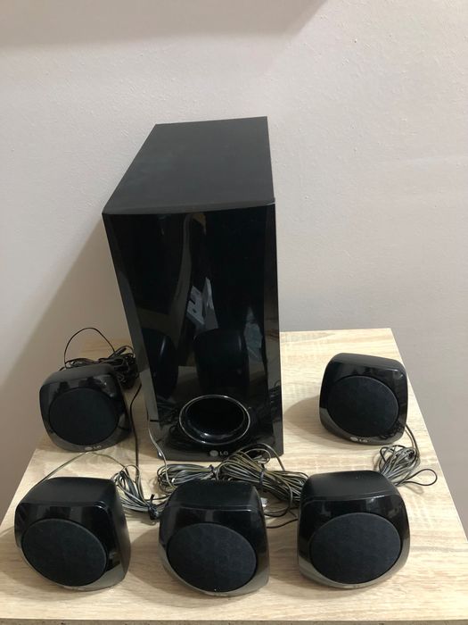 Boxe pasive 5+1 LG 5 Sateliti si 1 Subwoofer