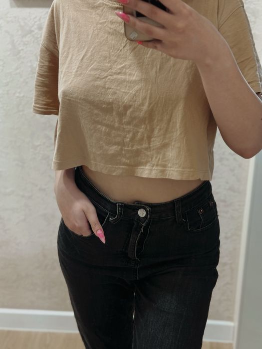 Джинсы черные женские