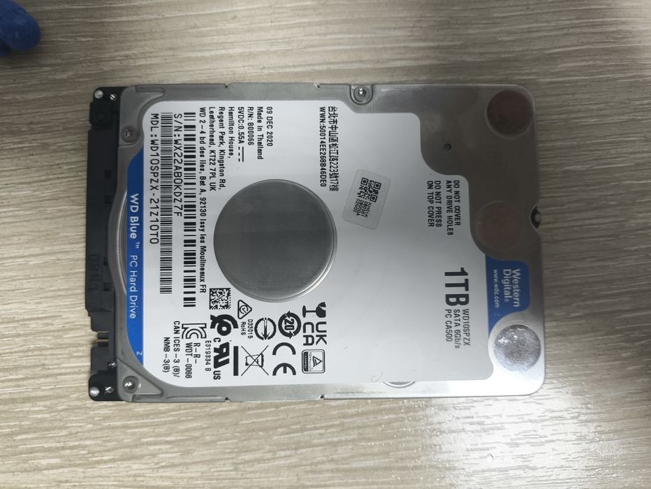 Жесткий диск 1 ТБ, модель PC1650