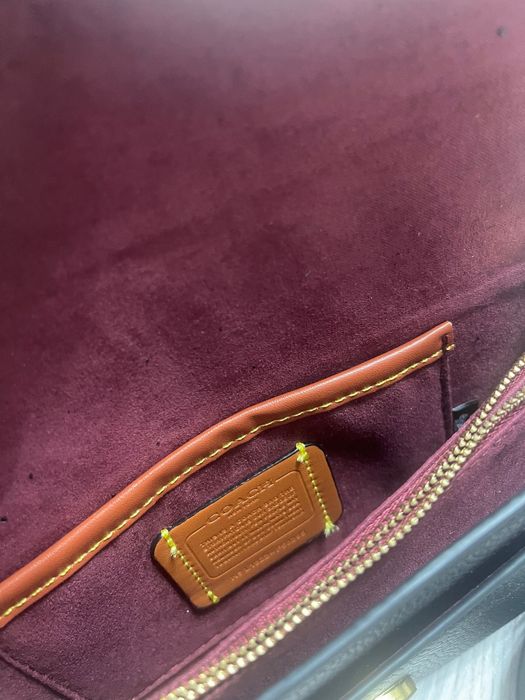 Geanta Coach  originala , piele