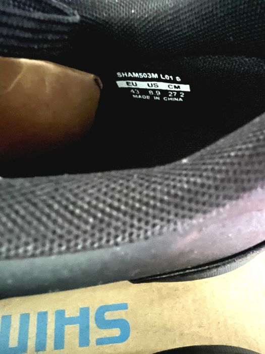 Pantofi Shimano SH-AM 503 (AM5) MTB, EU 43, Negri, SPD