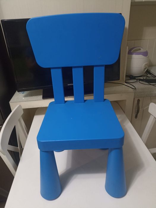 Детский стул (IKEA), синий