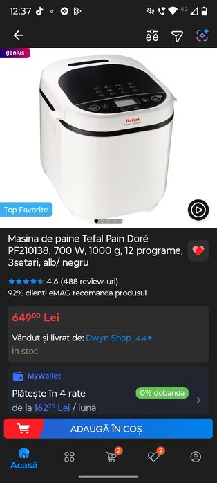 Aparat de făcut paine