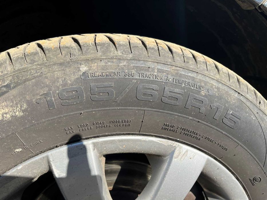 Set roti aliaj R15 Volkswagen Golf 5 2.0 SDI BDK 2005