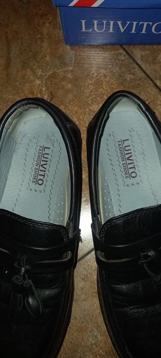 ЧЁРНЫЕ ТУФЛИ на 98% Новый