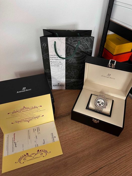 Ceas Audemars Piguet Alb | Model Elegant Premium | Nou