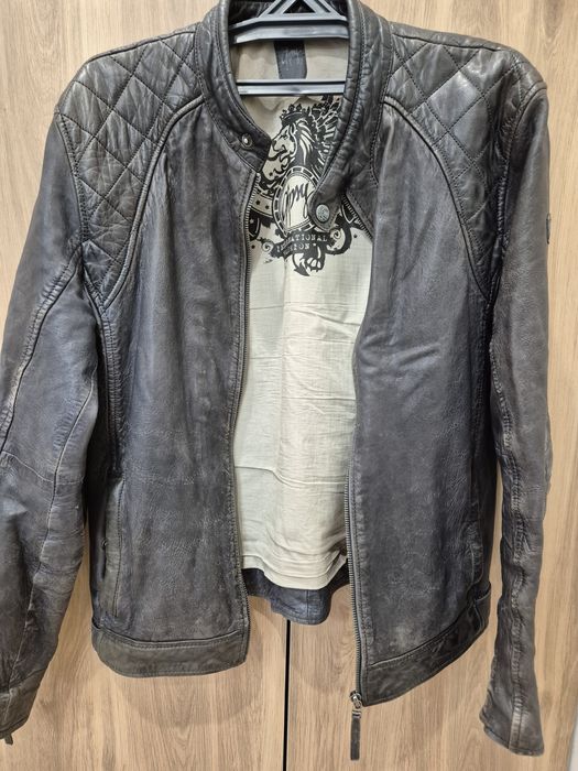 Продам куртка кожаная мужская