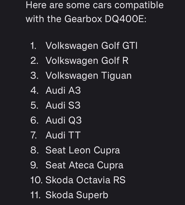 Cutie viteze automata 0DD DQ400E hybrid GTE,Audi ETron,VW,Seat Cupra F