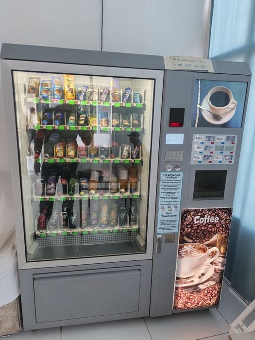 Wending aparat kofe aparat ikkovi bittada