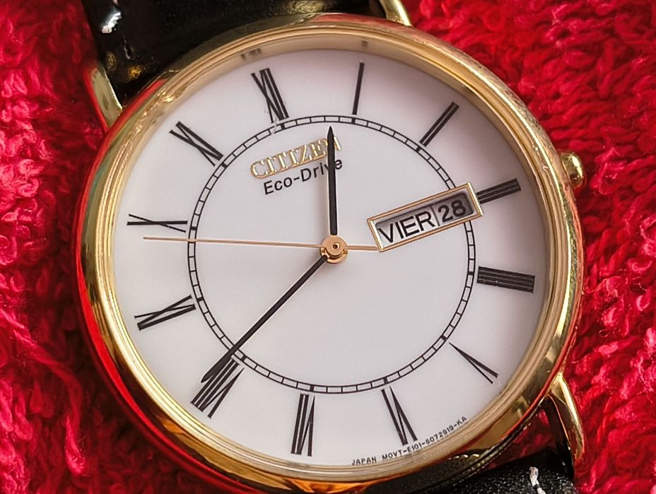 Ceas CITIZEN Eco Drive*dublu calendar -superb!