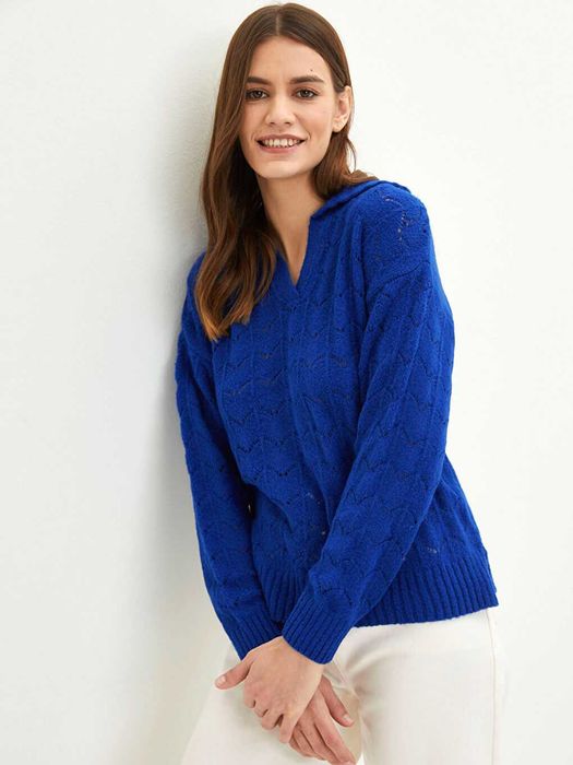 Дамски нов пуловер, размер М