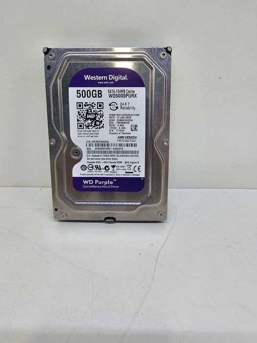 Western Digital WD purple HDD 500gb