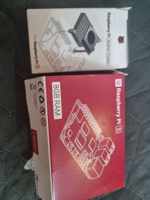 Raspberry Pi 5 8GB + Kit GeeekPi M.2 NVMe + Active Cooler + SanDisk 64GB
