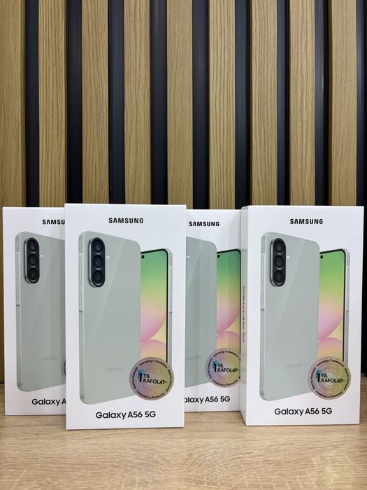 Samsung Galaxy A56 5G 128/256GB Yangi 1 yil kafolat