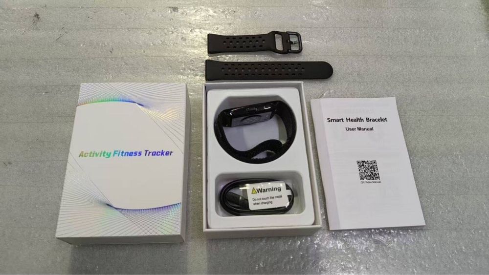 QWatch Pro — фитнес-браслет с пульсометром, SpO₂, Bluetooth 5.0 Whoop