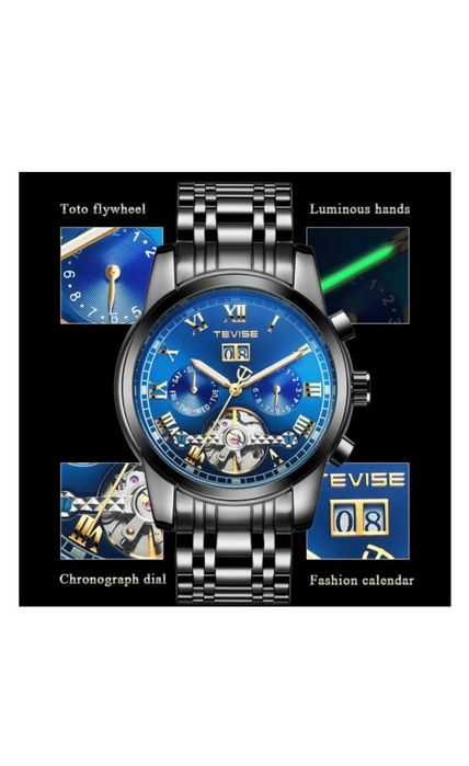 Часы механические Tevise