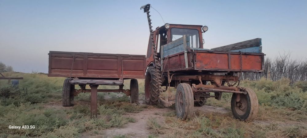 Трактор телешка касилка