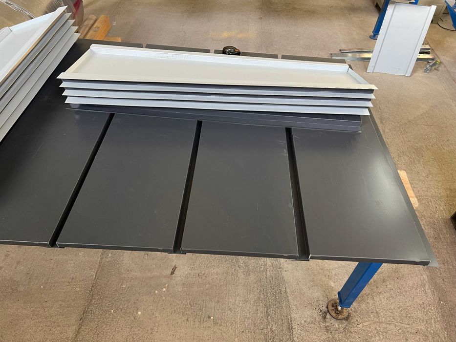 Линеарные панели, Фасадные кассеты