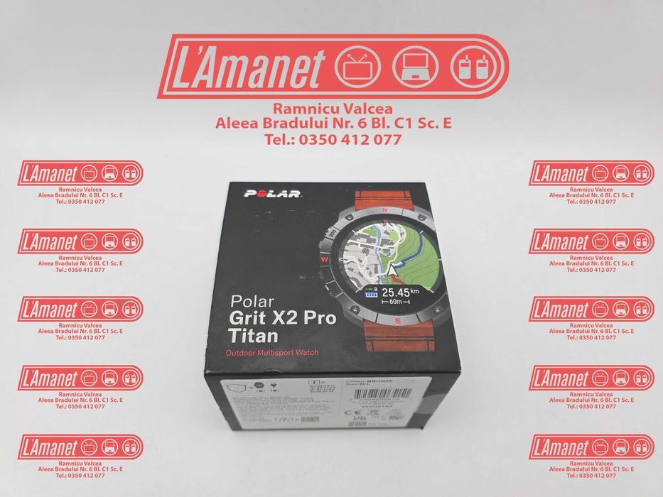 Smartwatch Polar Grit X2 Pro Titan Premium Sigilat