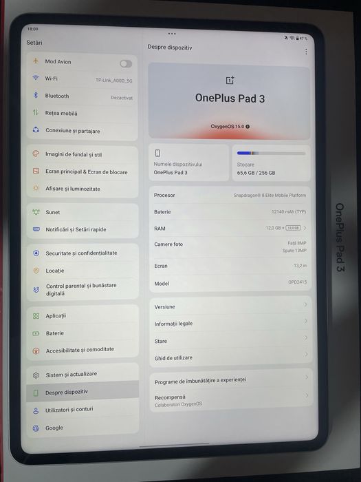 Tabletă OnePlus Pad 3