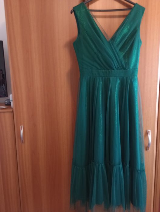 Rochie de gală verde