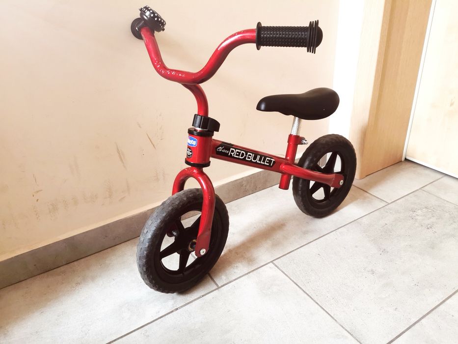 Велосипед Chicco Red Bullet, Без педали.