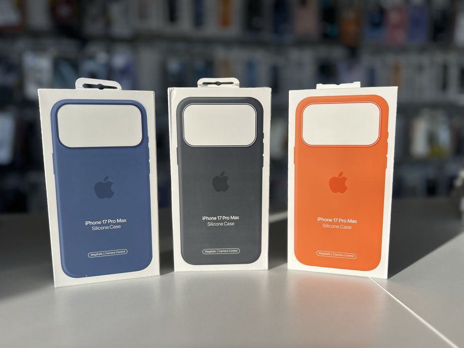 Husa telefon APPLE iPhone 17 Pro Max Silicone Case MagSafe Anchor Blue