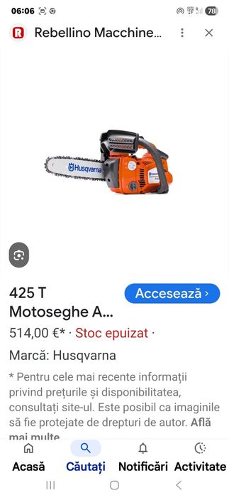 HUSQVARNA T425 ( 2 bucati )