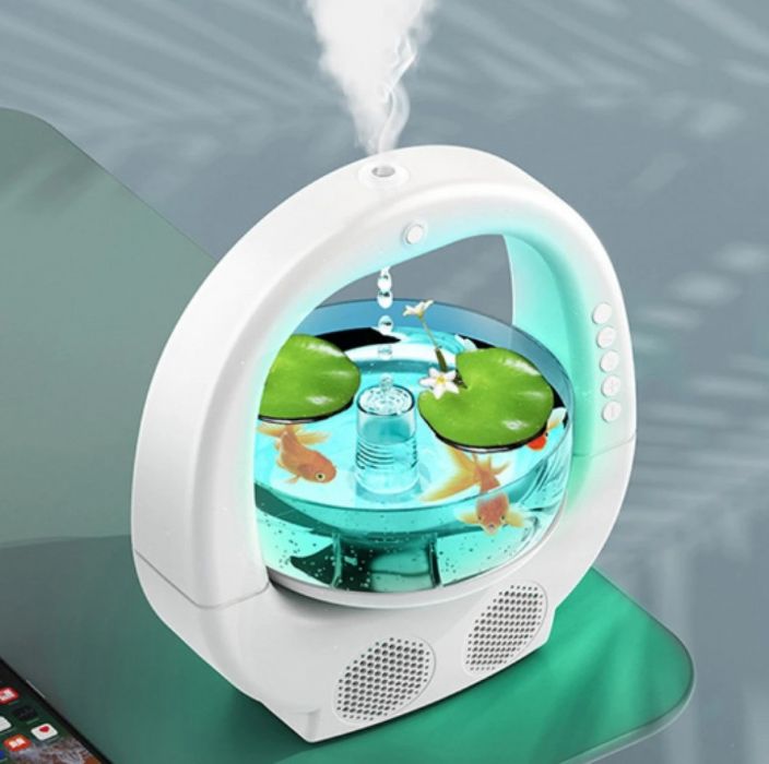 Антигравитационен овлажнител за въздух "Аквариум", с Bluetooth
