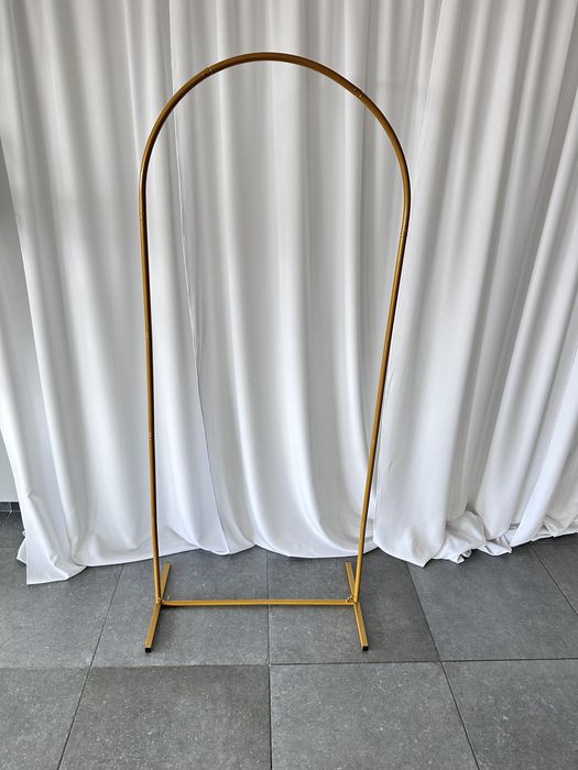 Arcade metalice aurii pentru evenimente 1,8 x 0,8 metri si 2 x 1 metri - LIVRARE GRATUITA !