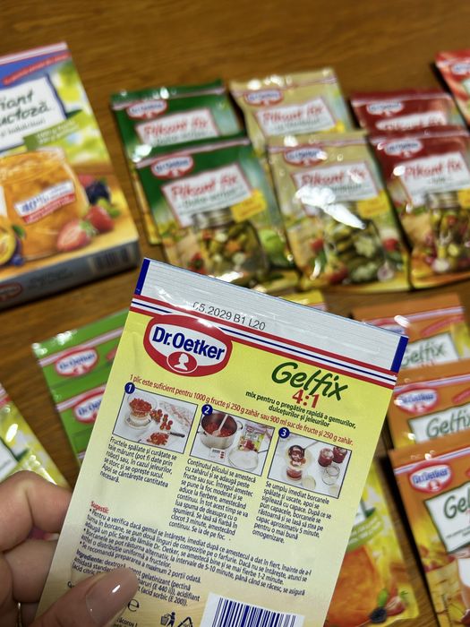 Lot produse Dr. Oetker pentru muraturi si dulceturi