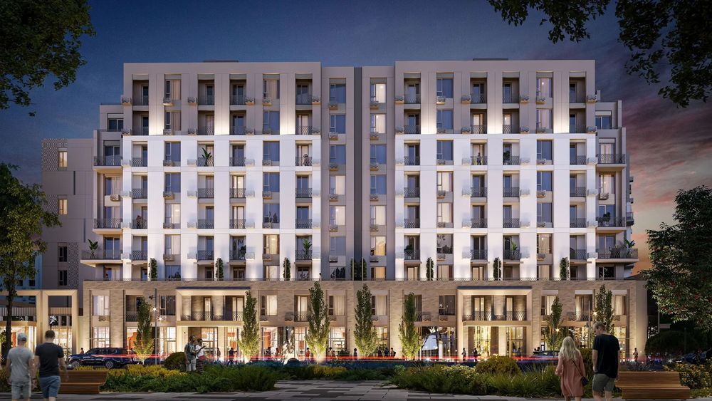 ЖК BI Sad’O Comfort | 1-комнатная | 39.54 м² | коробка | Паркентский