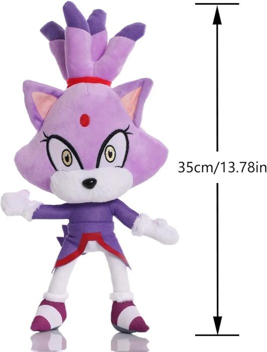 Плюшена Играчка Соник Rouge Sonic, 30см
