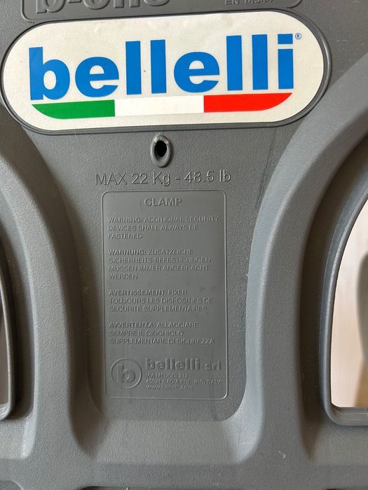 Детско столче Bellelli за велосипед - до 22 кг.