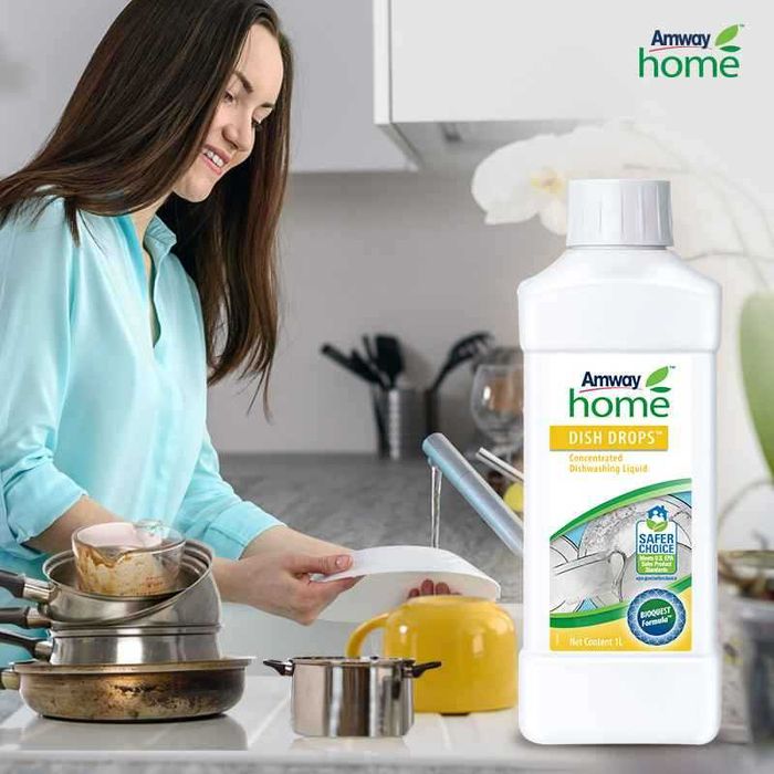 Amway Home
DISH DROPS™ Концентрированная жидкость для мытья посуды 1л.