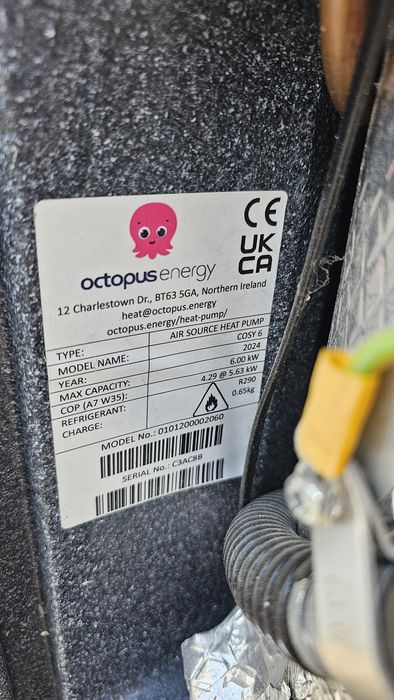 Термопомпа 6kw R290 моноблок без управление  за части или за ентусиасти...